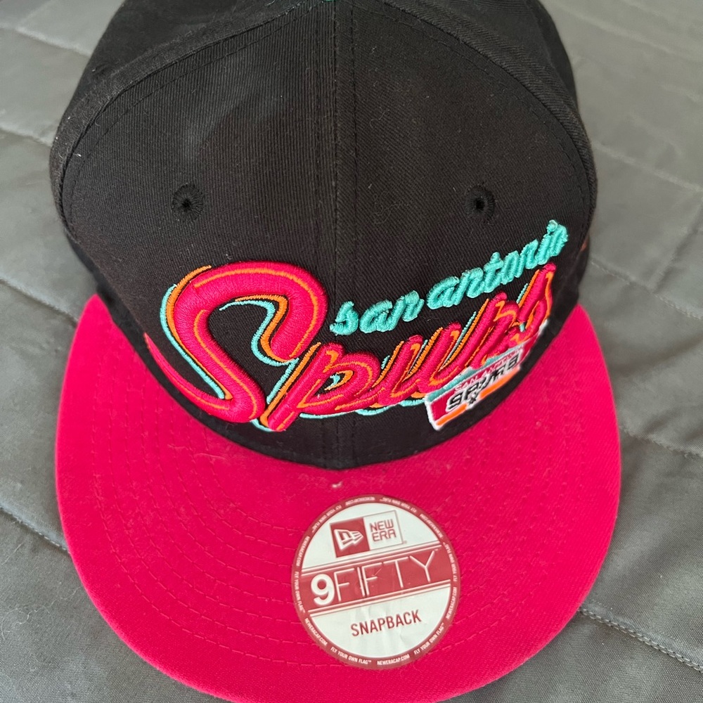 NWOT San Antionio Spurs Neon 9Fifty Hat
